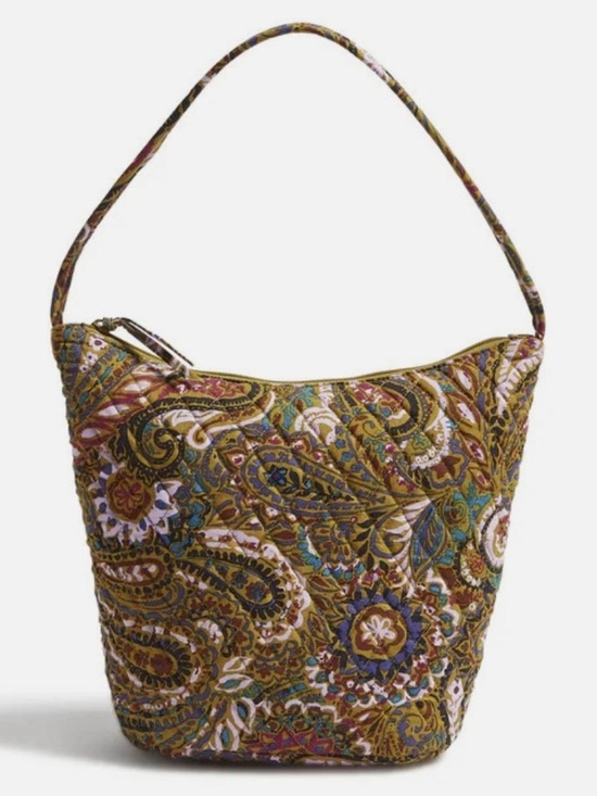 Vera Bradley Handbags - Vera Bradley Slouchy Bucket Shoulder Bag Buta Spray NWT